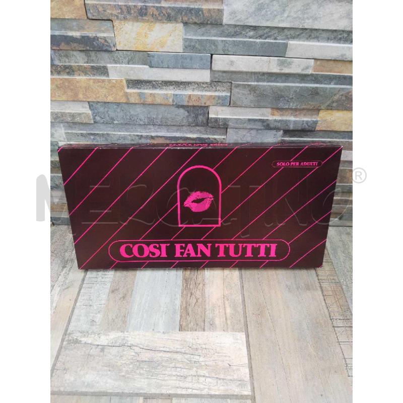 COSÌ FAN TUTTI GIOCO DA TAVOLO PER ADULTI | Mercatino dell'Usato Settimo torinese 1