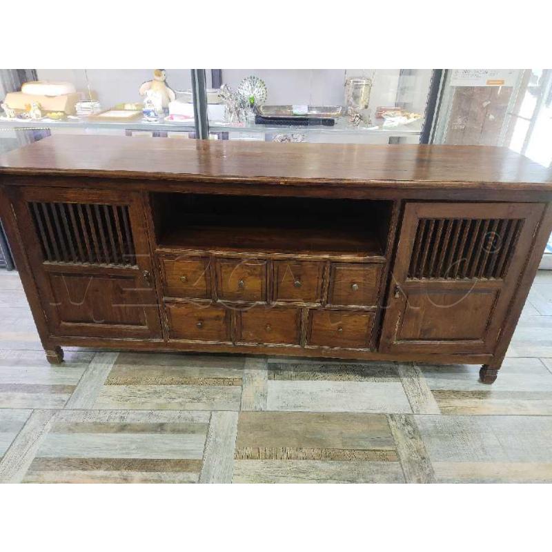 CREDENZA ETNICA COLONIALE IN LEGNO | Mercatino dell'Usato Settimo torinese 1