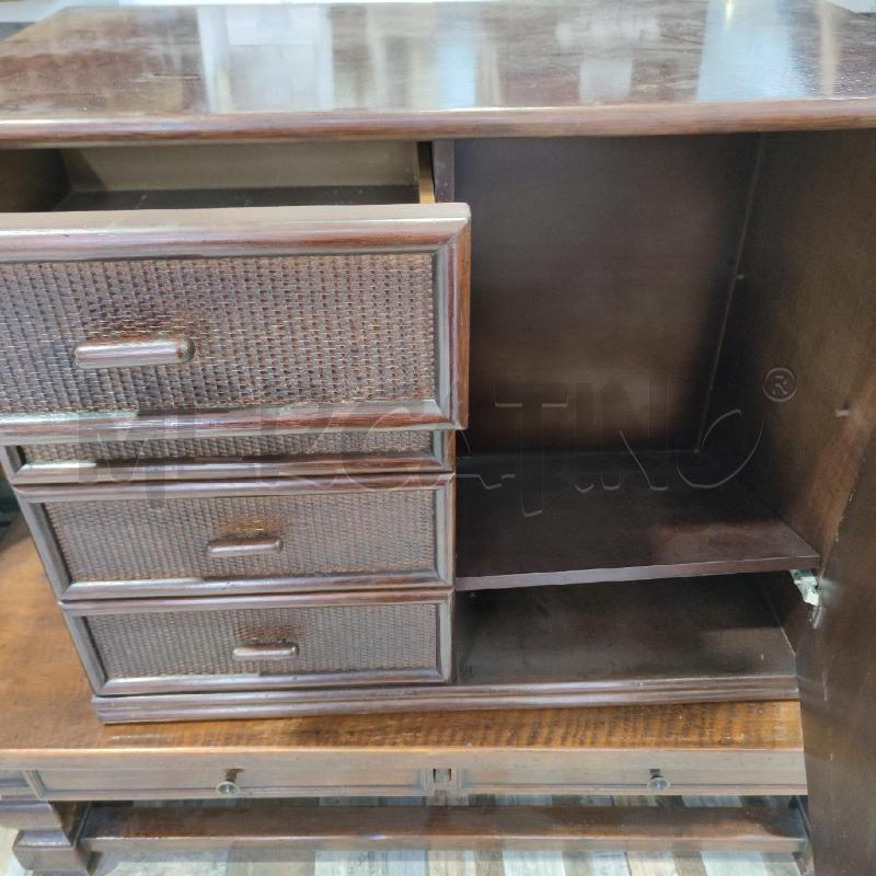 CREDENZA RATTAN ANTA E CASSETTI | Mercatino dell'Usato Settimo torinese 3
