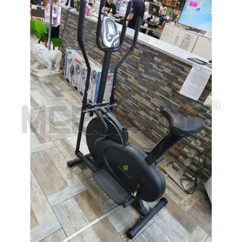 CYCLETTE ELLETTICA PROFESSIONAL NERA | Mercatino dell'Usato Settimo torinese 1