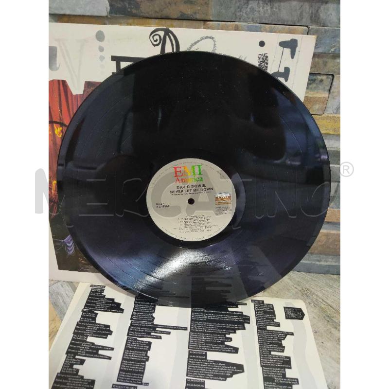 DAVID BOWIE VINILE NEVER LET ME DOWN | Mercatino dell'Usato Settimo torinese 4