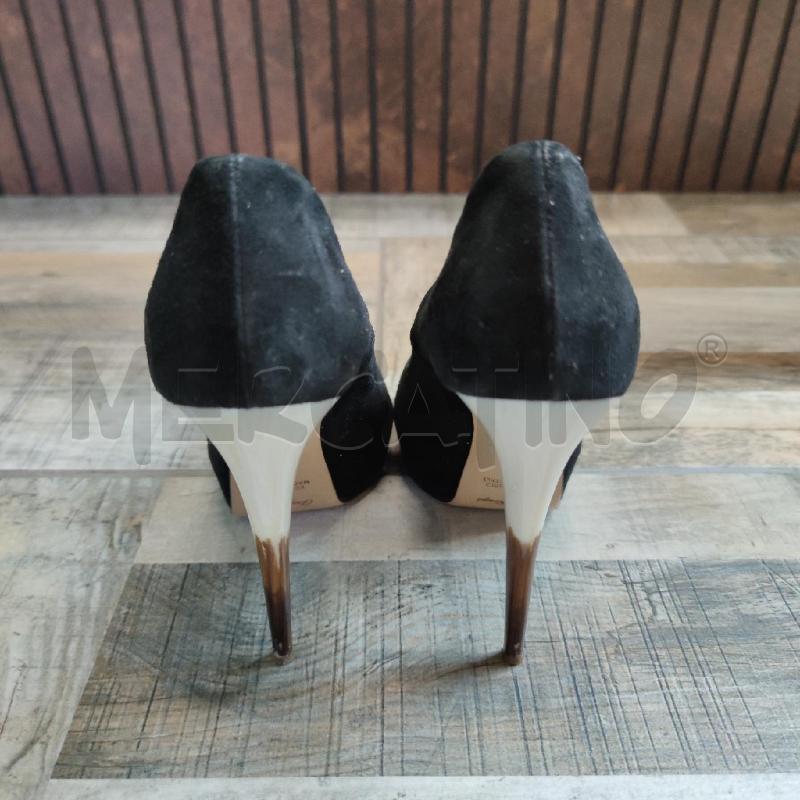 DECOLLETE CHIARA FERRAGNI PELLE SCAM. NERI TACCO PARTICOLARE | Mercatino dell'Usato Settimo torinese 3