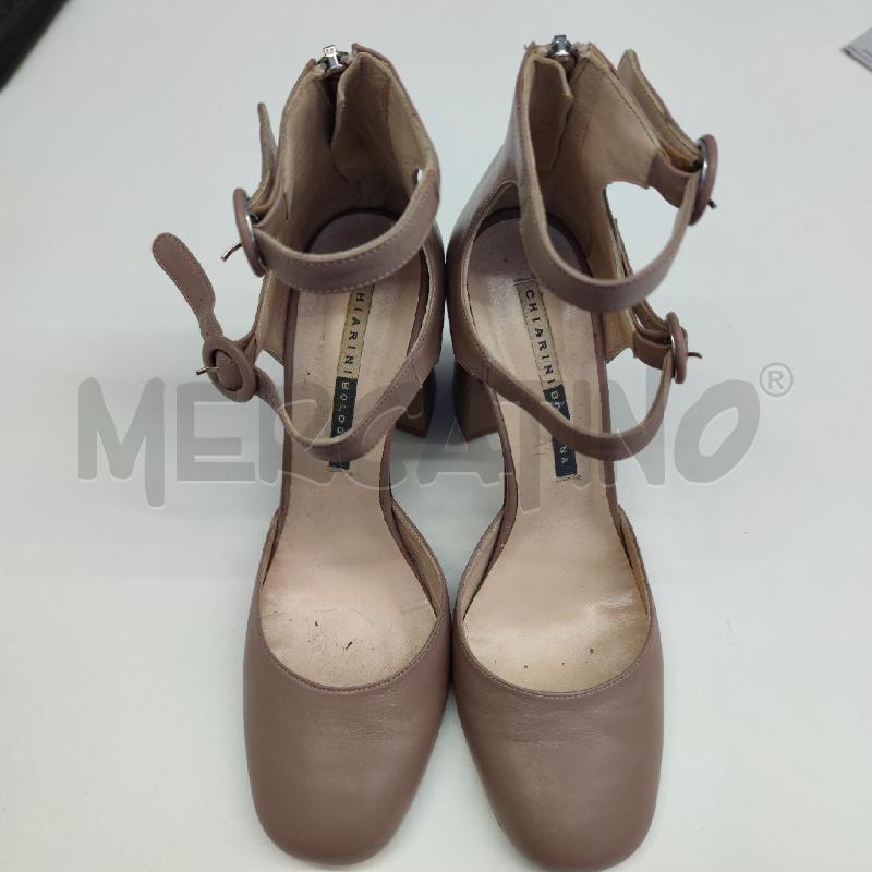 DECOLLETE GIANNI CHIARINI PELLE NUDE CINGHIETTI | Mercatino dell'Usato Settimo torinese 2