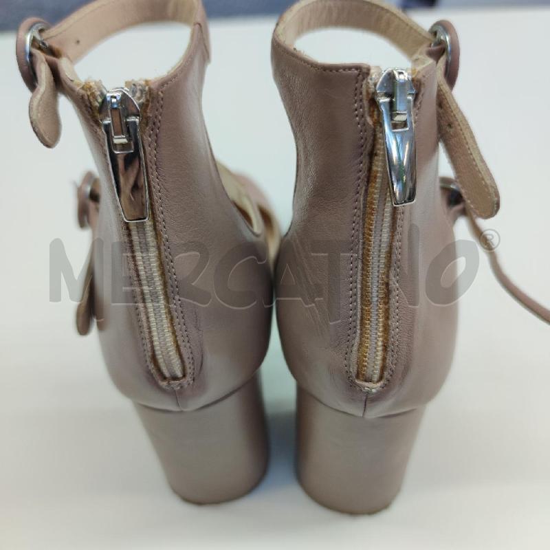 DECOLLETE GIANNI CHIARINI PELLE NUDE CINGHIETTI | Mercatino dell'Usato Settimo torinese 4