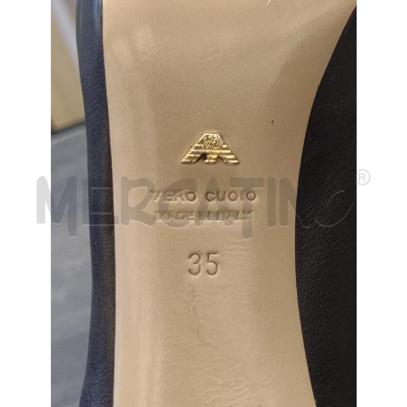 DECOLLETE NERE EMPORIO ARMANI PARTE ELASTICA NUDE | Mercatino dell'Usato Settimo torinese 5