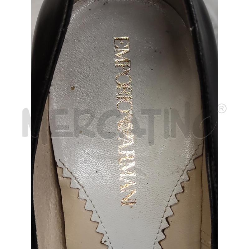 DECOLLETE OPEN TOE EMPORIO ARMANI PELLE ORO E BRUNITO | Mercatino dell'Usato Settimo torinese 3
