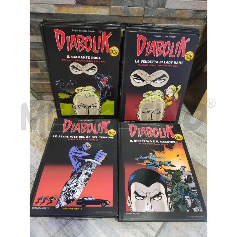 DIABOLIK EXTRA SERIE VERSIONE INEDITA 10 VOLUMI | Mercatino dell'Usato Settimo torinese 1