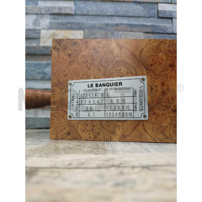 DISTRIBUTORE DI CARTE LE BANQUIER LEGNO  | Mercatino dell'Usato Settimo torinese 2