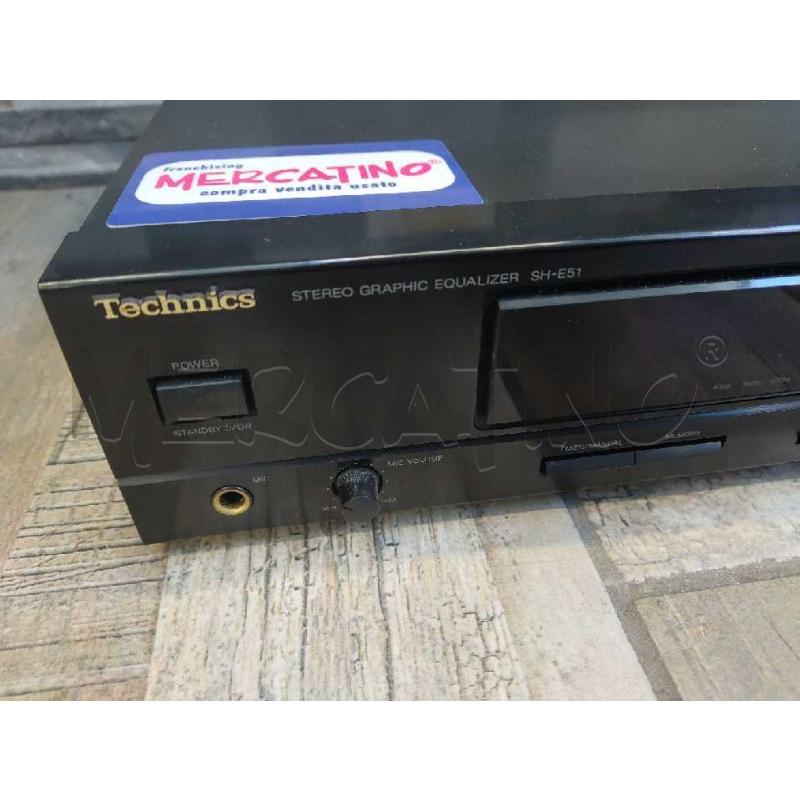 EQUALIZZATORE TECHNICS SH-E51 | Mercatino dell'Usato Settimo torinese 2