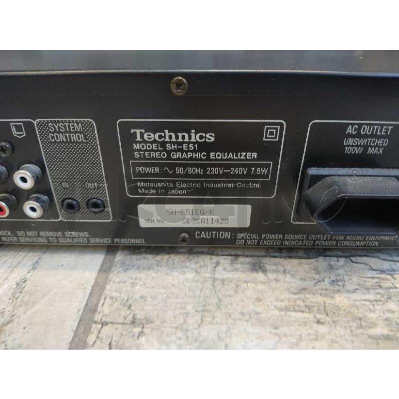 EQUALIZZATORE TECHNICS SH-E51 | Mercatino dell'Usato Settimo torinese 4
