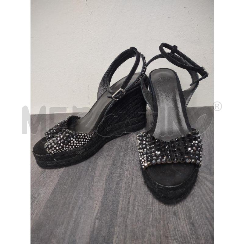 ESPADRILLAS DONNA CASTANER NERE ZIRCONI  | Mercatino dell'Usato Settimo torinese 1