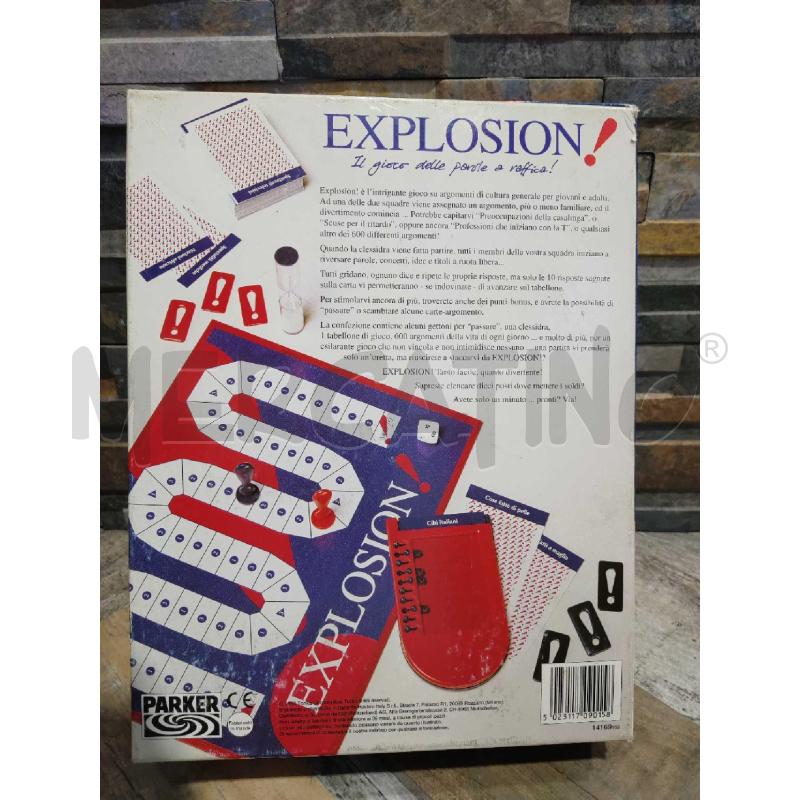 EXPLOSION! GIOCO DA TAVOLO PARKER | Mercatino dell'Usato Settimo torinese 2