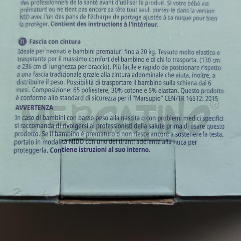 FASCIA BEBE' JANE' WRAP | Mercatino dell'Usato Settimo torinese 3