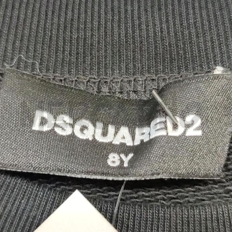 FELPA BAMBINA DSQUARED2 NERA ARCOBALENO  | Mercatino dell'Usato Settimo torinese 5