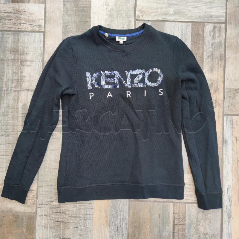 FELPA DONNA KENZO BLU NOTTE PAILLETTES | Mercatino dell'Usato Settimo torinese 1