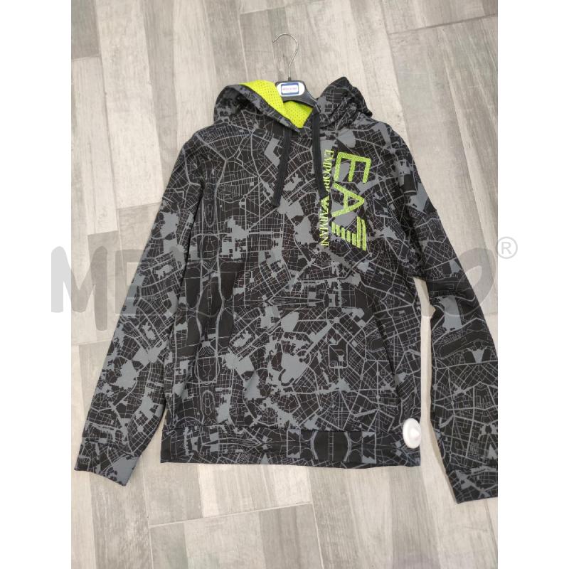 FELPA UOMO NERA GRIGIA GIALLO FLUO EMPORIO ARMANI  | Mercatino dell'Usato Settimo torinese 1