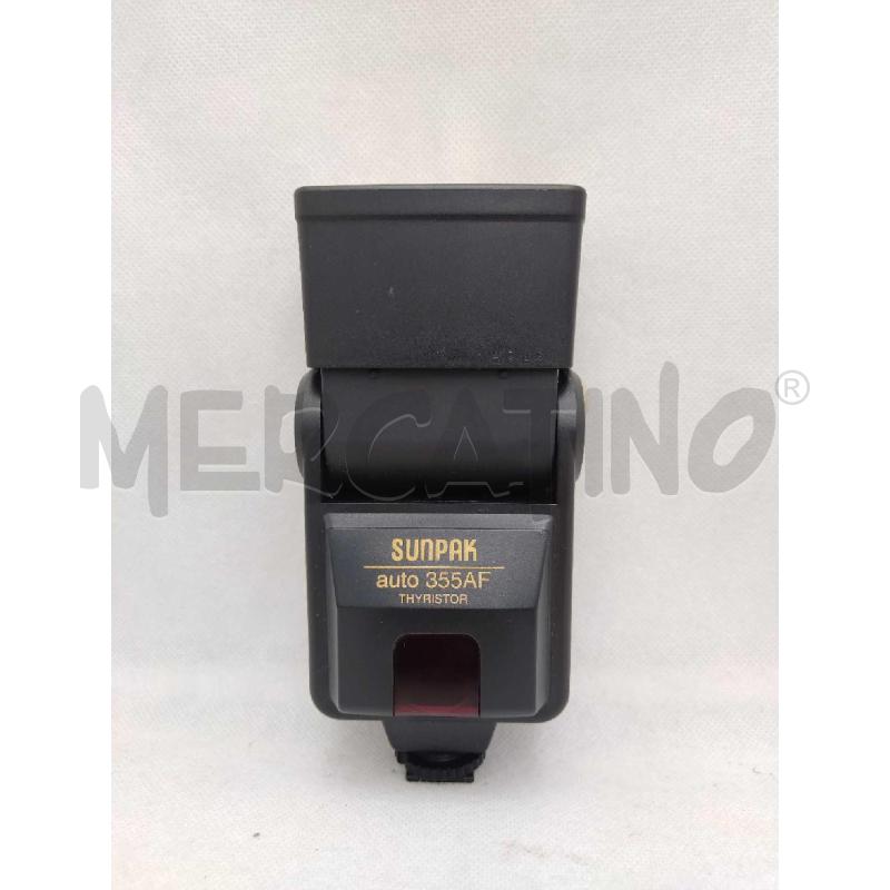 FLASH SUNPAK AUTO 355AF MACCHINA FOTOGRAFICA  | Mercatino dell'Usato Settimo torinese 1