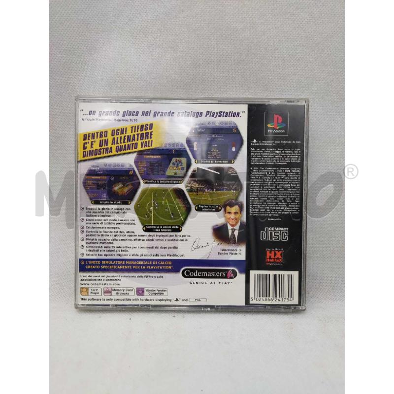 FOOTBALL MANAGER CAMPIONATO 2001 PS1 | Mercatino dell'Usato Settimo torinese 2