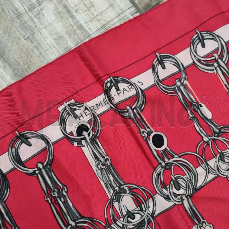 FOULARD HERMES CARRE' 90 MORS ET FILETS 1966 | Mercatino dell'Usato Settimo torinese 3