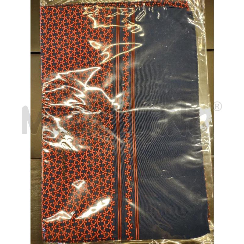 FOULARD LES COPAINS SETA BLU ROSSO  | Mercatino dell'Usato Settimo torinese 2