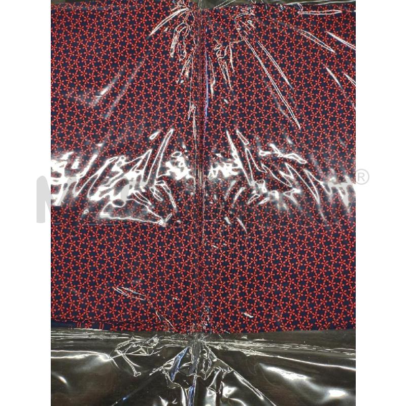 FOULARD LES COPAINS SETA BLU ROSSO  | Mercatino dell'Usato Settimo torinese 3