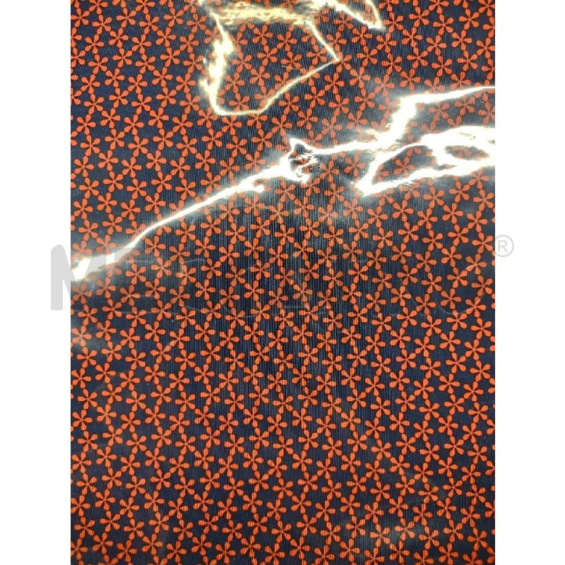 FOULARD LES COPAINS SETA BLU ROSSO  | Mercatino dell'Usato Settimo torinese 4