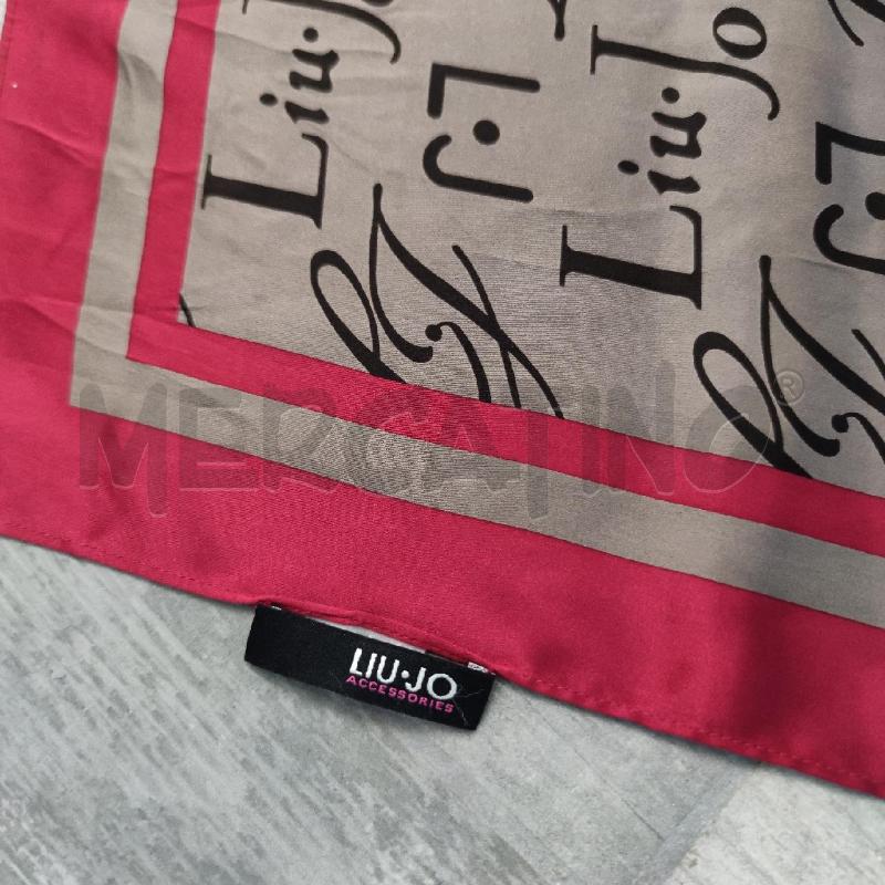 FOULARD LIU JO TORTORA MAGENTA | Mercatino dell'Usato Settimo torinese 2