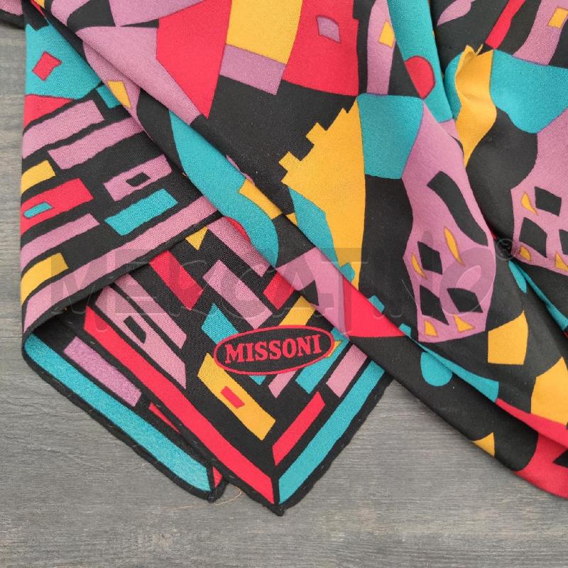 FOULARD MISSONI SETA COLORATA  | Mercatino dell'Usato Settimo torinese 2
