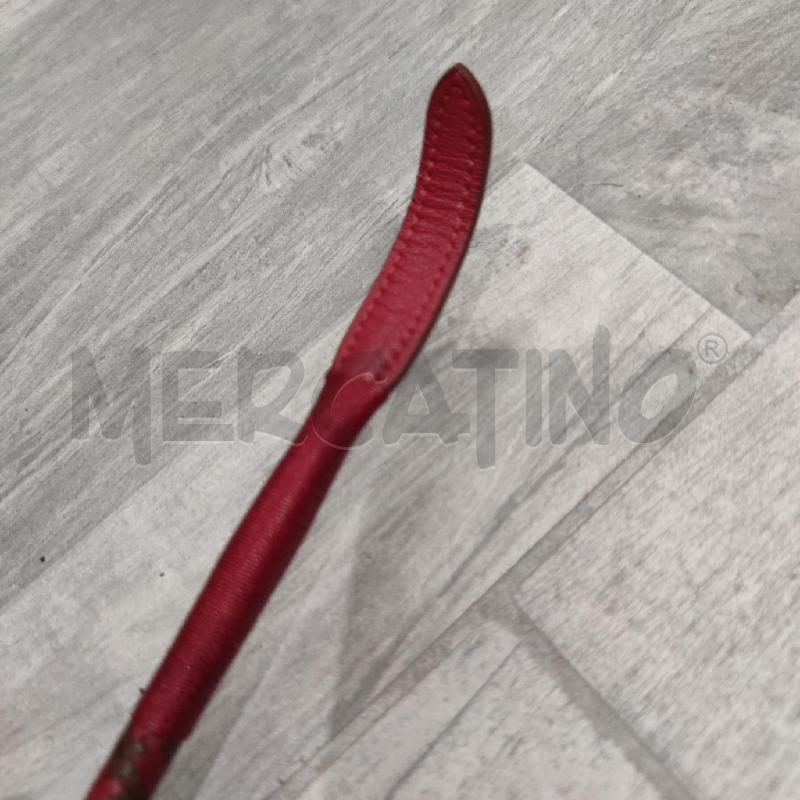 FRUSTINO CAVALLO HERMES INTRECCIATO MARRONE ROSSO  | Mercatino dell'Usato Settimo torinese 3