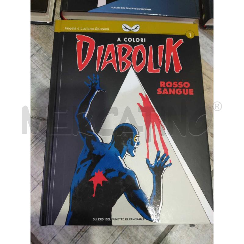 FUMETTI DIABOLIK A COLORI 7 VOLUMI | Mercatino dell'Usato Settimo torinese 2