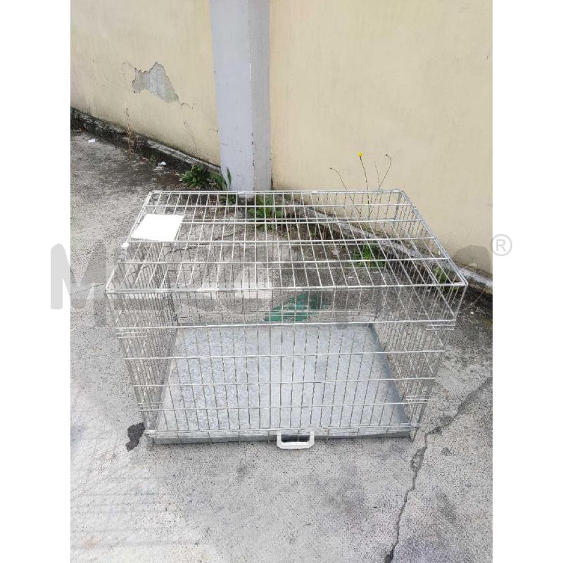 GABBIA ANIMALI GRIGIA MEDIA | Mercatino dell'Usato Settimo torinese 2