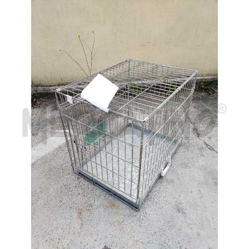 GABBIA ANIMALI PICCOLA GRIGIA | Mercatino dell'Usato Settimo torinese 1