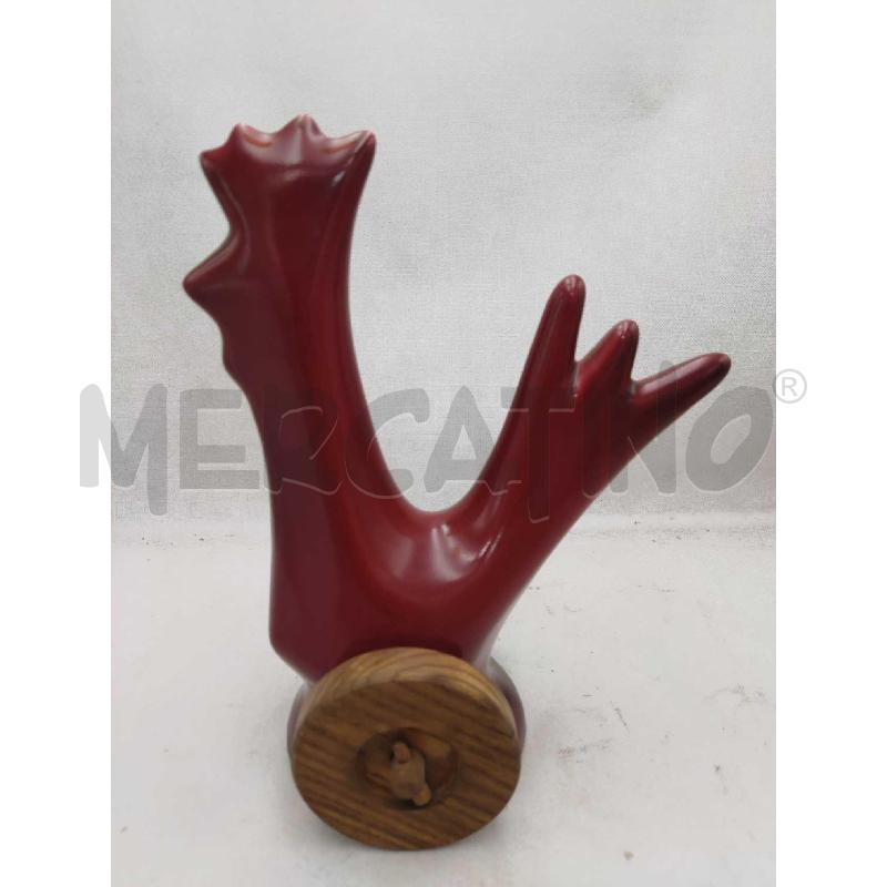 GALLO CERAMICA VALDOSTANA ROSSO | Mercatino dell'Usato Settimo torinese 1