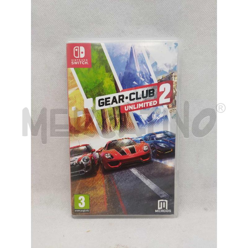 GEAR CLUB 2 UNLIMITED VIDEOGIOCO NINTENDO SWITCH | Mercatino dell'Usato Settimo torinese 1