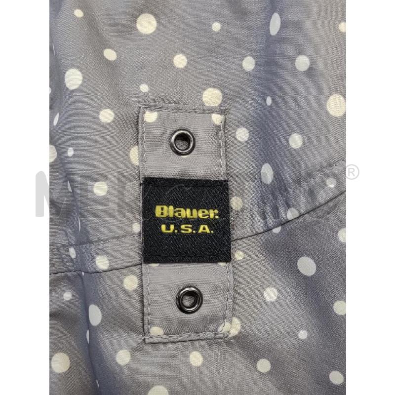 GIACCA A VENTO DONNA BLAUER GRIGIO POIS | Mercatino dell'Usato Settimo torinese 3