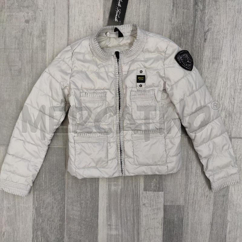 GIACCA BAMBINA BLAUER 100 GRAMMI BIANCA ZIP  | Mercatino dell'Usato Settimo torinese 1