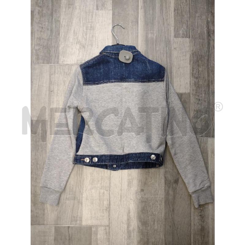 GIACCA BAMBINO JEANS DSQUARED MANICHE GRIGIE | Mercatino dell'Usato Settimo torinese 2