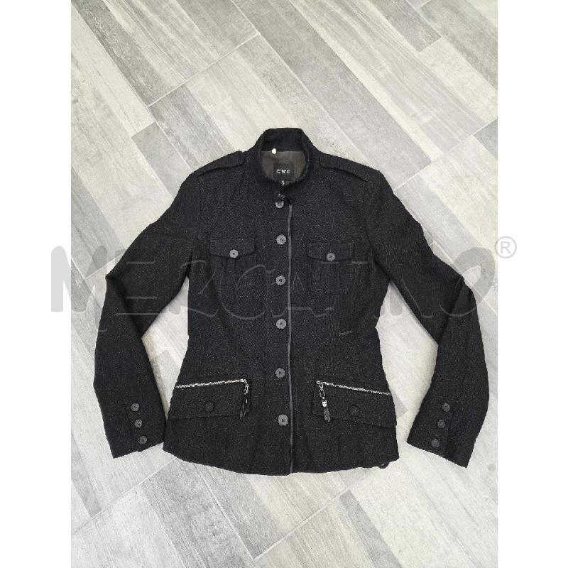 GIACCA DONNA COSTUME NATIONAL NERA MISTYO LANA  | Mercatino dell'Usato Settimo torinese 1