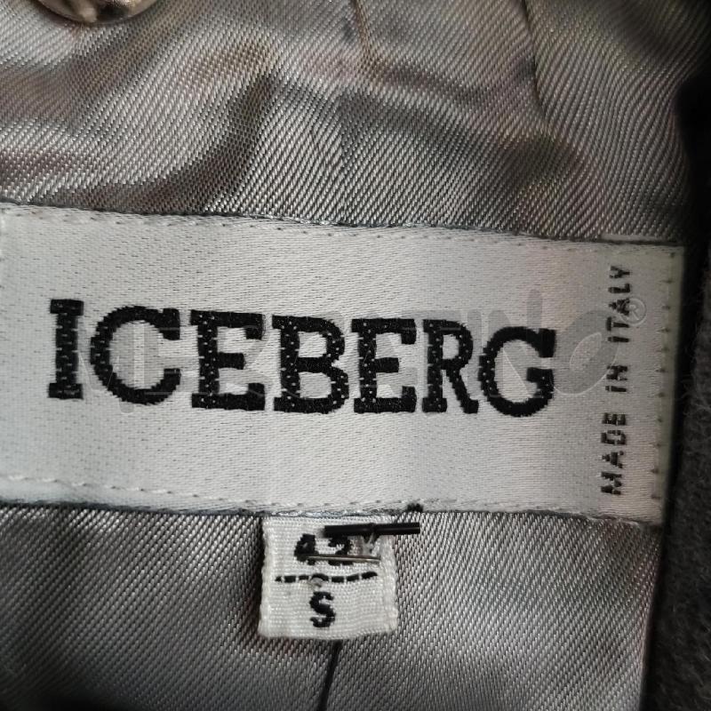 GIACCA DONNA ICEBERG GRIGIO PURA LANA TASCHE ZIP | Mercatino dell'Usato Settimo torinese 3