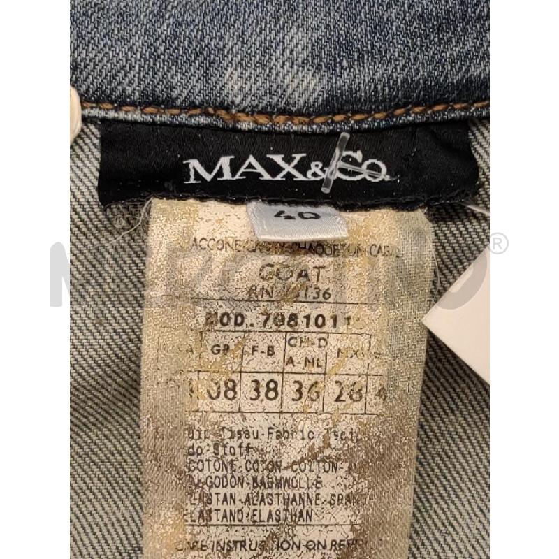 GIACCA DONNA JEANS MAX & CO CHIARA SFUMATURE | Mercatino dell'Usato Settimo torinese 2