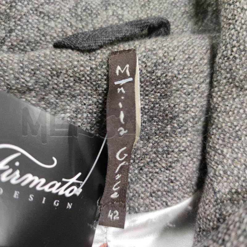GIACCA DONNA LANA TORTORA VOULANT INTERNO FODERA BIANCA FIOR | Mercatino dell'Usato Settimo torinese 3