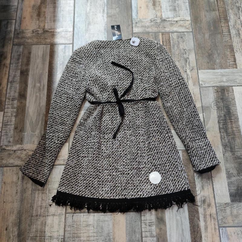 GIACCA DONNA LUNGA SANLORENZO BIANCA BEIGE  | Mercatino dell'Usato Settimo torinese 2