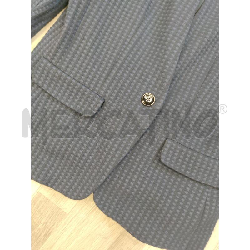 GIACCA DONNA MARELLA BLU BOTTONE NERO | Mercatino dell'Usato Settimo torinese 3