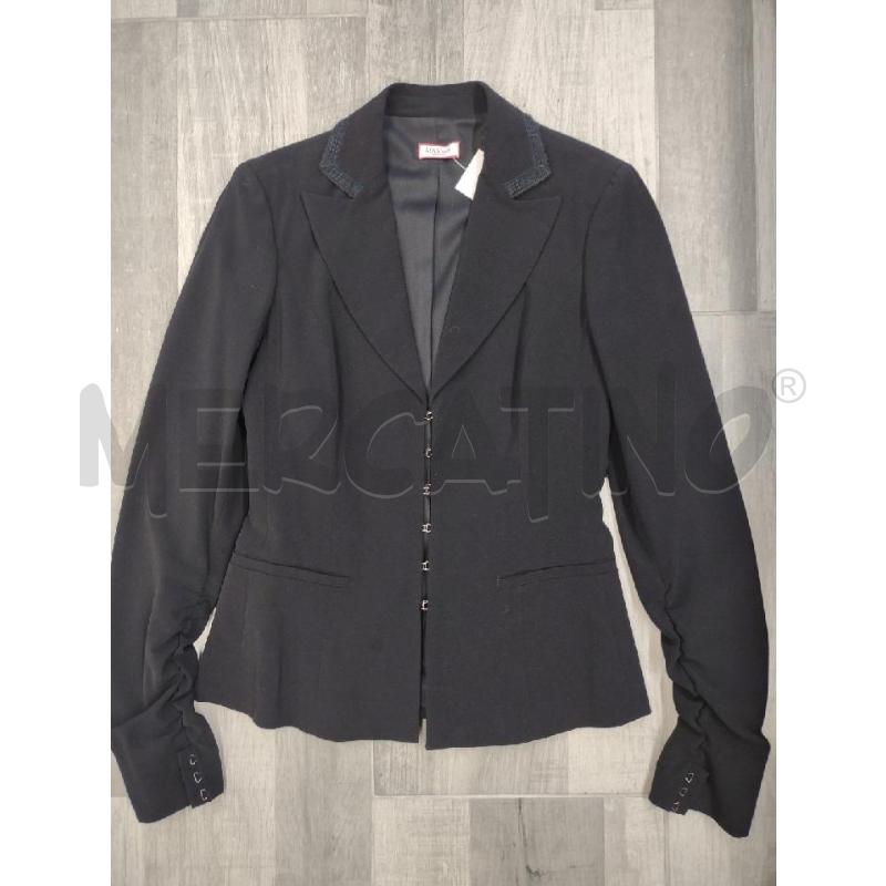GIACCA DONNA MAX&CO NERA CHIUSURA GANCETTI | Mercatino dell'Usato Settimo torinese 1