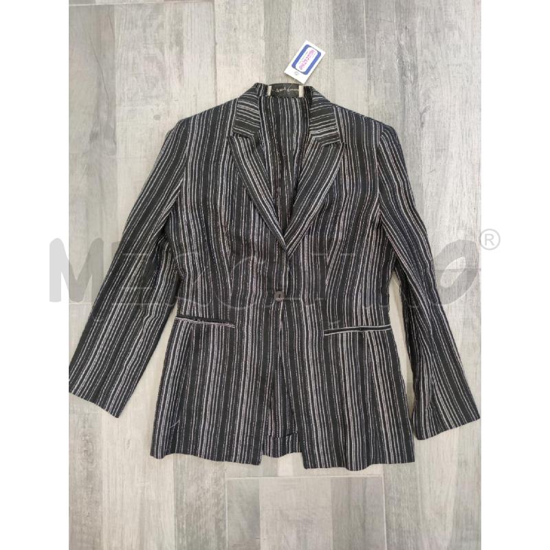 GIACCA DONNA MY TIME+PANT LINO NERO RIGHINE GRIGIE | Mercatino dell'Usato Settimo torinese 3
