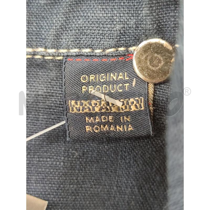 GIACCA DONNA NAPAPIJRI BLU LINO CUCITURE BIANCHE | Mercatino dell'Usato Settimo torinese 4
