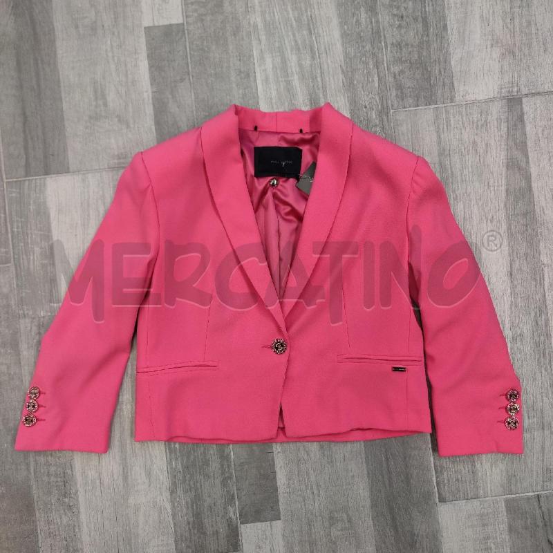 GIACCA DONNA NENETTE FUCSIA BOTTONI STRASS | Mercatino dell'Usato Settimo torinese 1