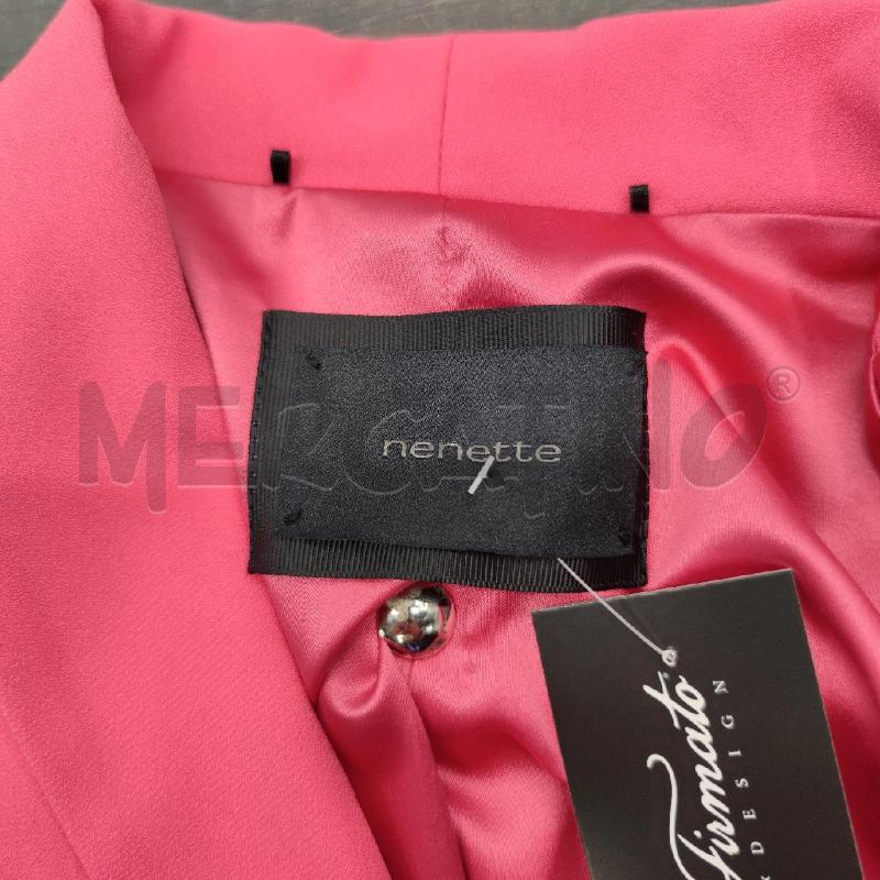GIACCA DONNA NENETTE FUCSIA BOTTONI STRASS | Mercatino dell'Usato Settimo torinese 4