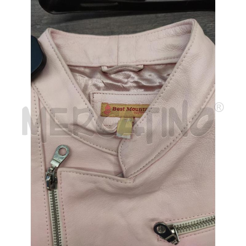 GIACCA DONNA PELLE BEST MOUNTAIN ROSA CHIARO | Mercatino dell'Usato Settimo torinese 3
