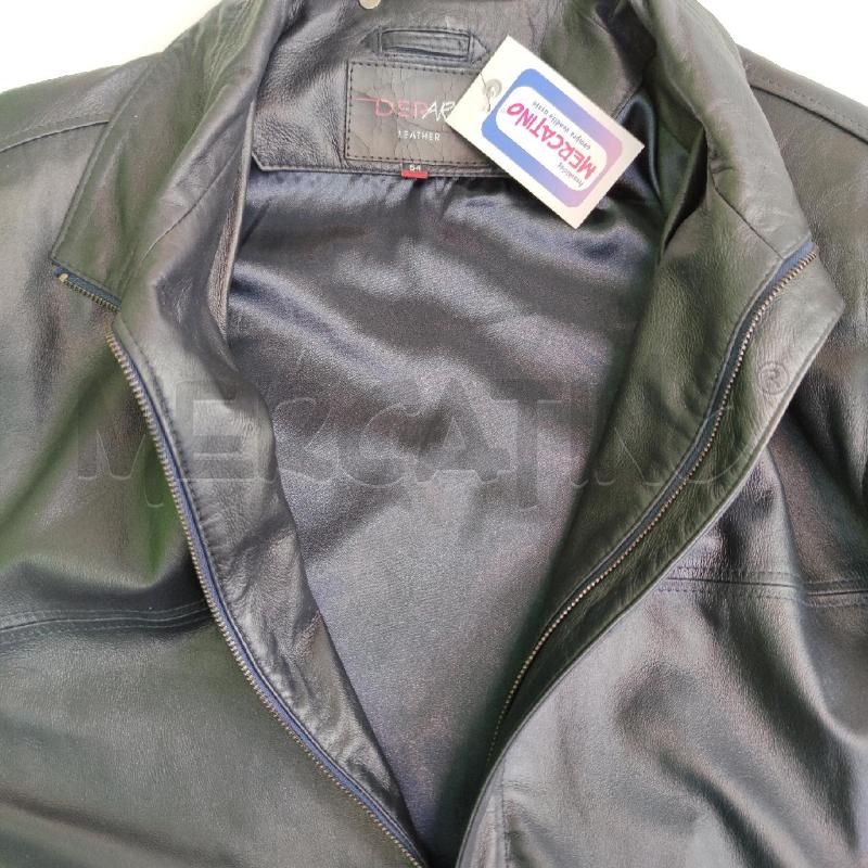 GIACCA DONNA PELLE DEPART BLU SCURO | Mercatino dell'Usato Settimo torinese 4